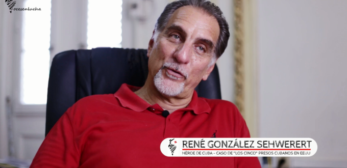 Entrevista al Héroe Cubano René González, del caso de "Los cinco presos cubanos" en EEUU
